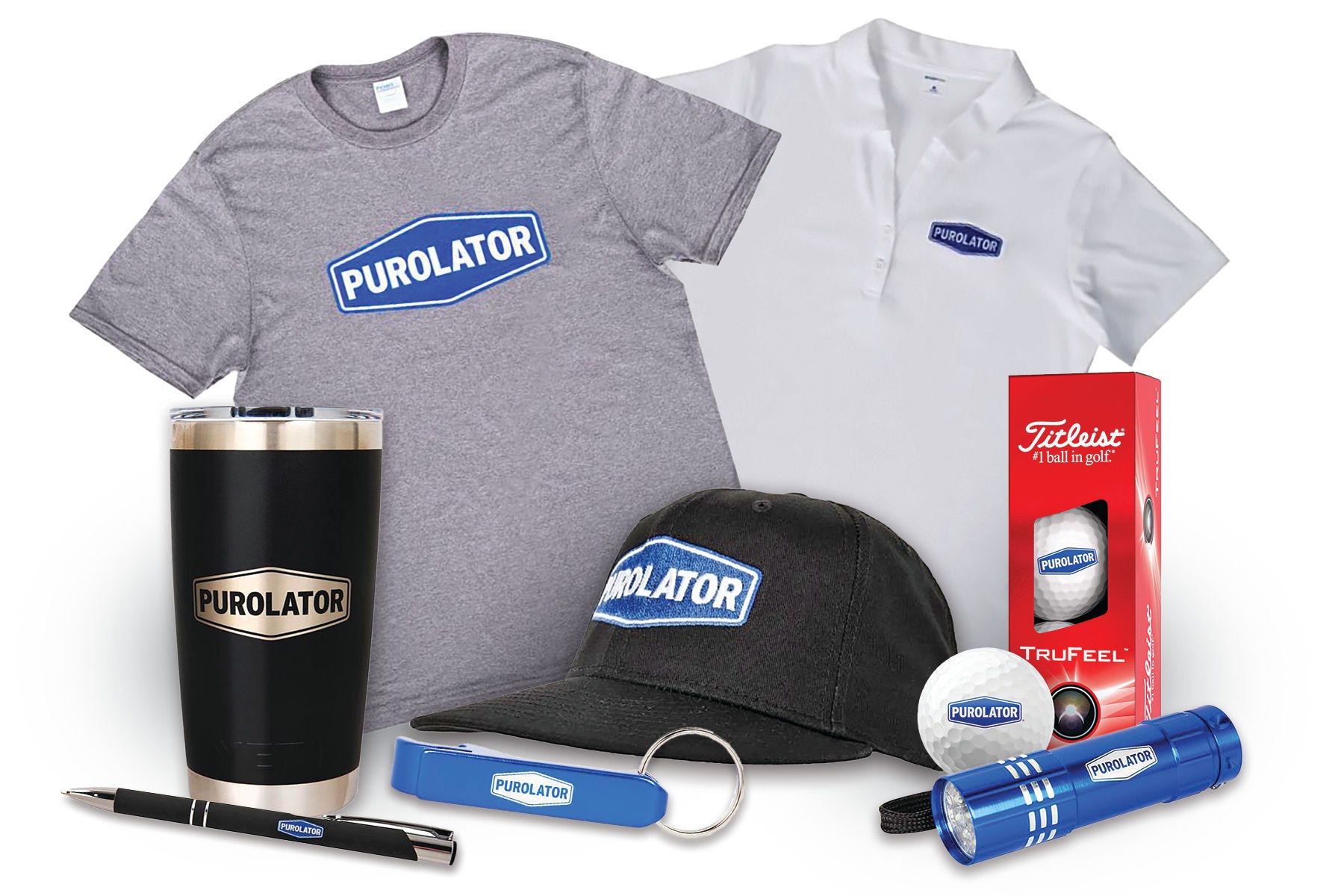 Lineup of Purolator Filters