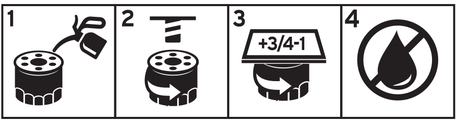 Purolator Oil  installation drawing