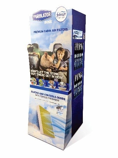 PurolatorBOSS® Premium Cabin Air Filters with Febreze Freshness Add Coverage to Trucks and SUVs with Line Expansion