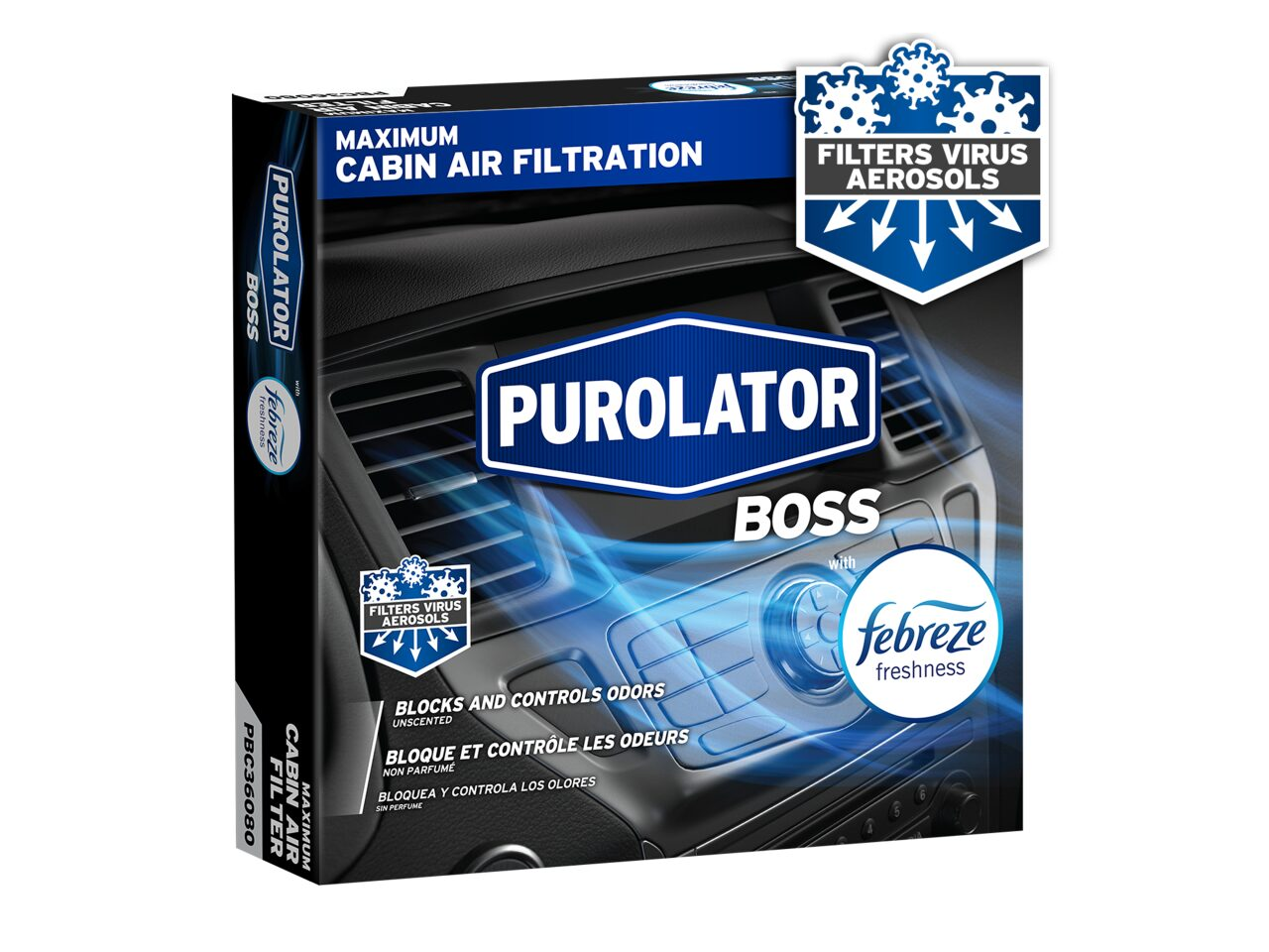 PurolatorBOSS Cabin Air Filters