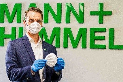 MANN+HUMMEL adapta su cartera de filtración para ayudar en la pandemia de COVID-19