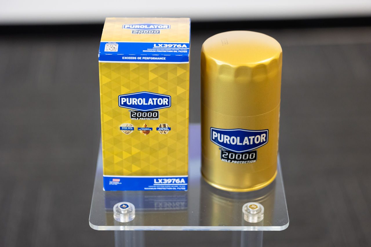 Lineup of Purolator Filters