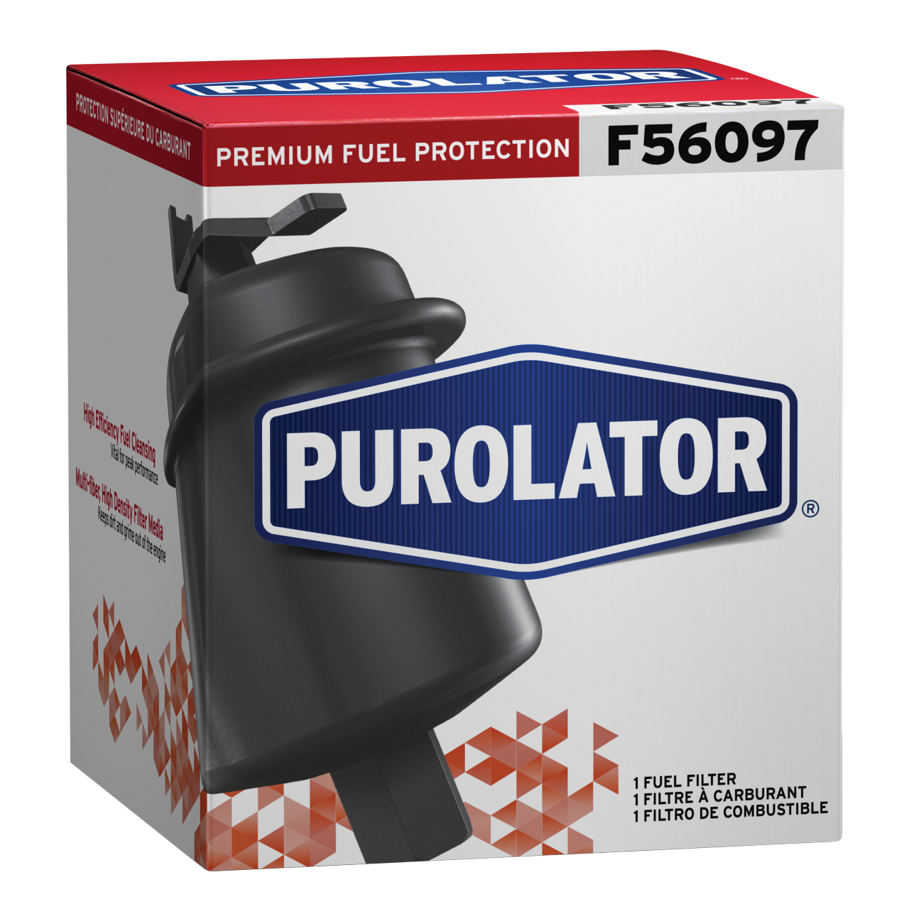 Proteja las bombas e inyectores de combustible y evite costosos problemas con el motor cambiando el filtro de gasolina por un filtro de combustible Purolator.