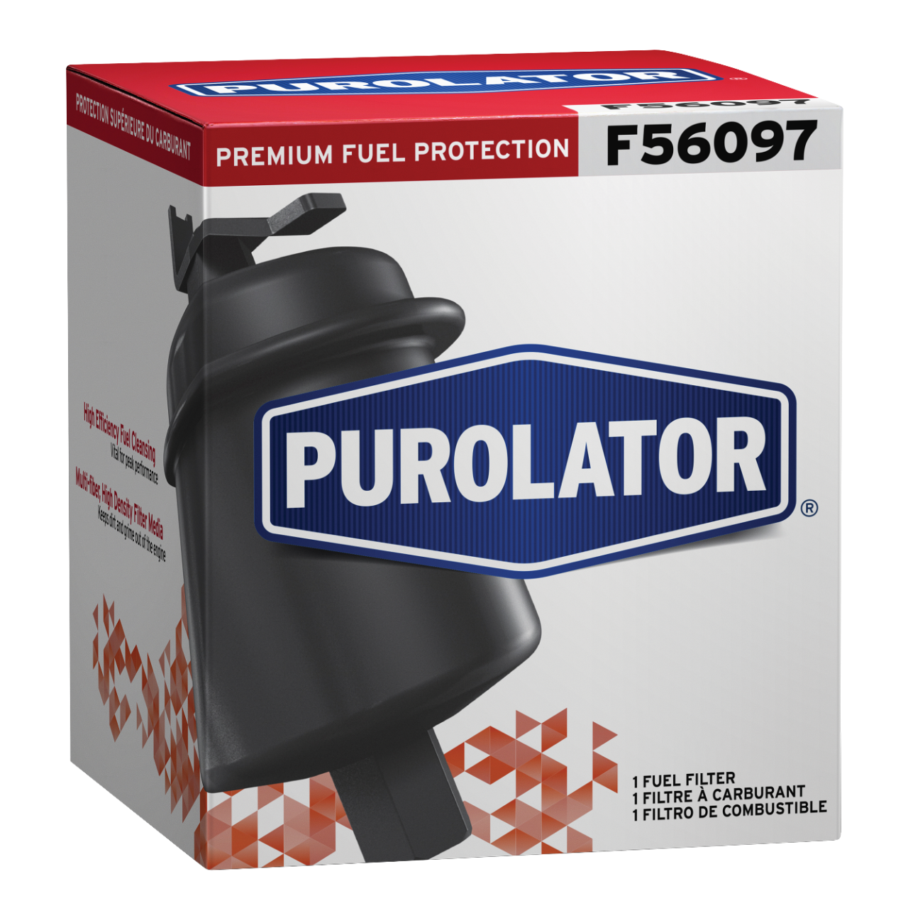Protégez les pompes à carburant et les injecteurs de carburant contre les problèmes de moteur coûteux en remplaçant votre filtre à essence par un filtre à carburant Purolator.