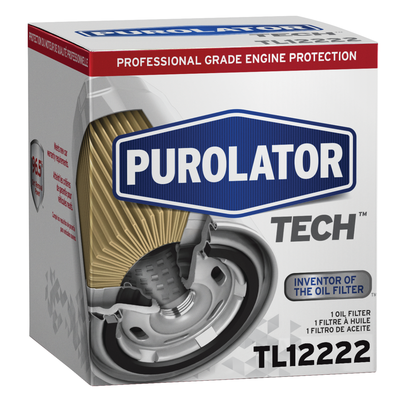 Muchos de los mejores expertos en automóviles confían en los filtros de aceite PurolatorTECH™ para lograr el mejor rendimiento y protección del motor.